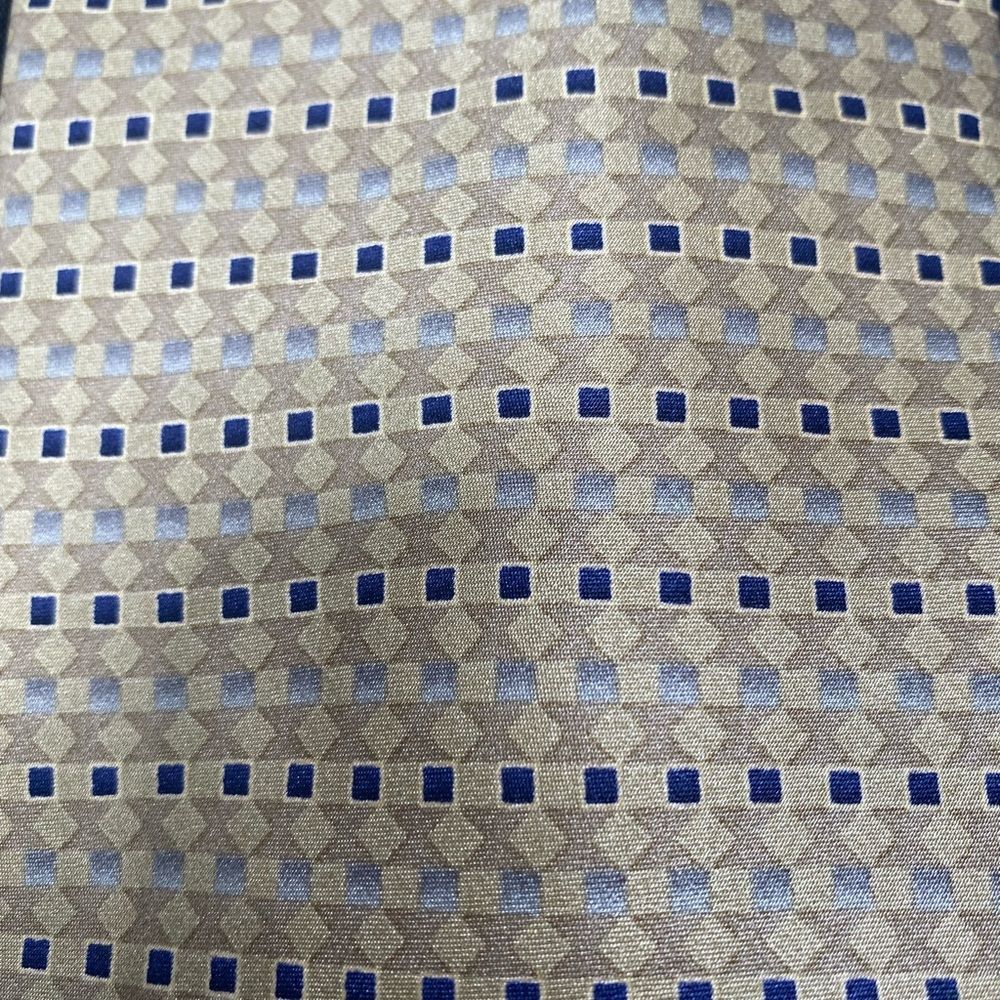 Men's NEO Bill Blass Chinese Silk Neck Tie - Picture 6 of 7